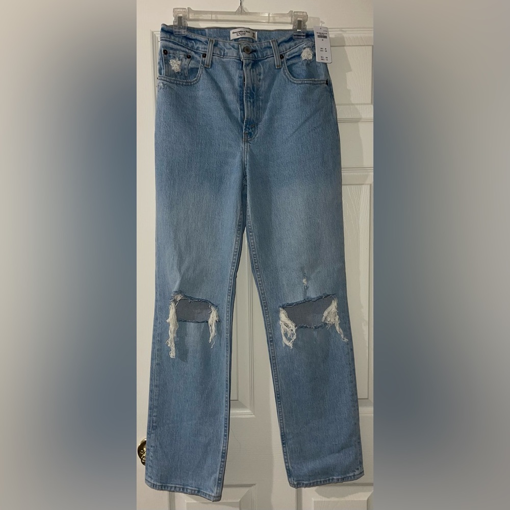 Abercrombie 90’s Straight Ultra High Rise Jeans
